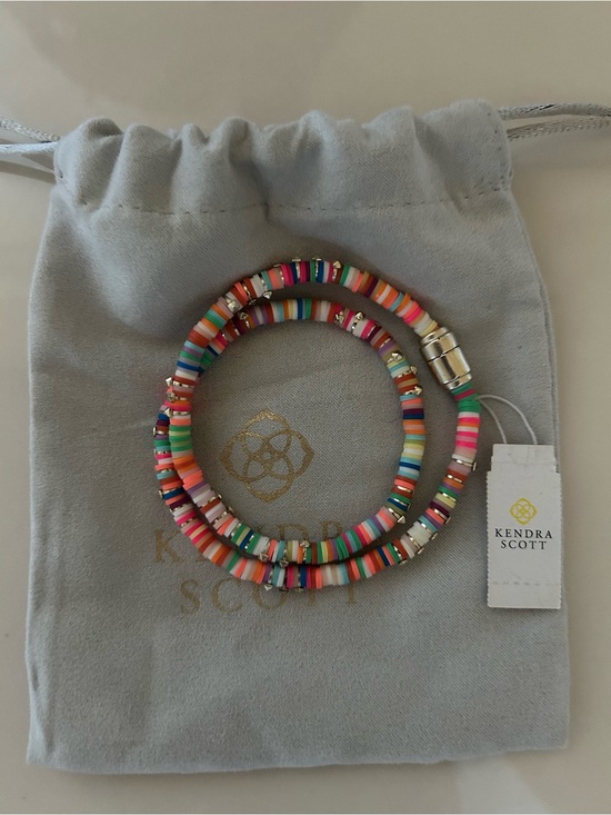 Kendra Scott Jewelry - Kendra Scott Multicolor Wrap Bracelet with Gold Accents